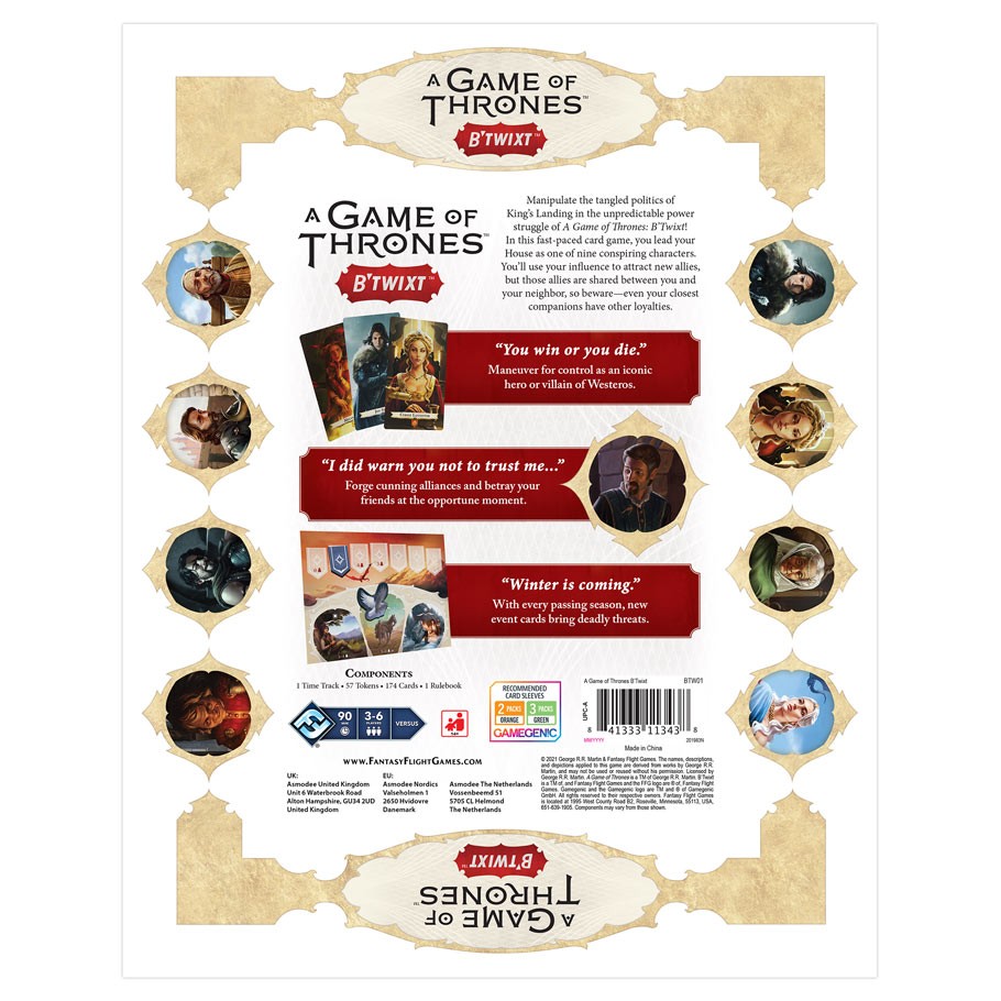 A Game of Thrones : BTwixt